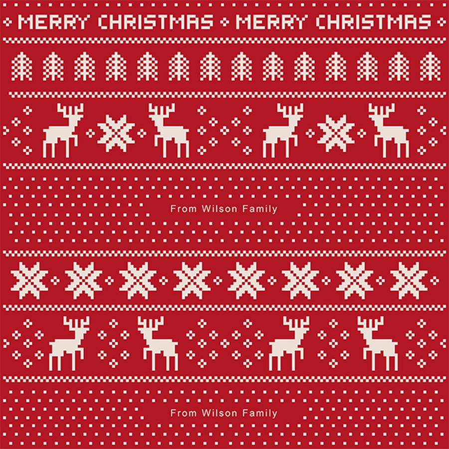 Fuzzy Sweater Wrapping Paper Photobook Australia Personalized